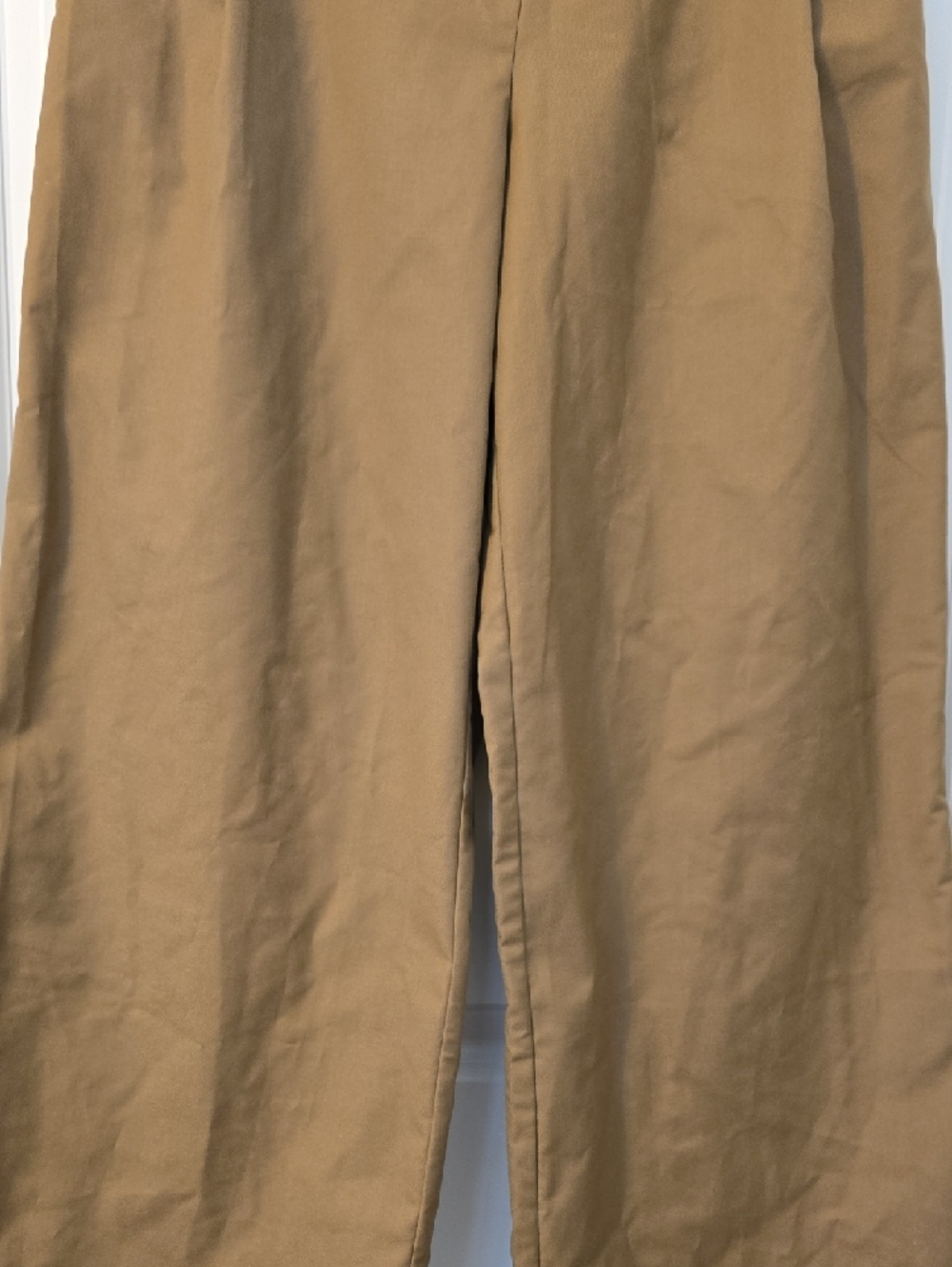 Commense Wide-Leg High Waist Pants in Tan. Size XS NWT - Picture 4 of 16